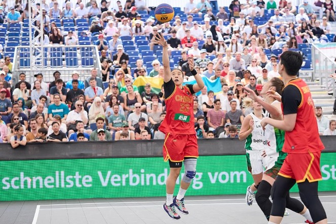 FIBA 3×3 pasaulio čempionate Kinija įveikė Izraelį ir Lietuvą