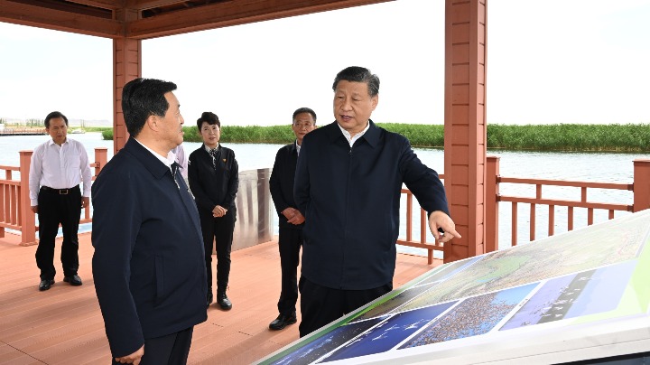 Xi calls for further tackling desertification - Vimarsana News