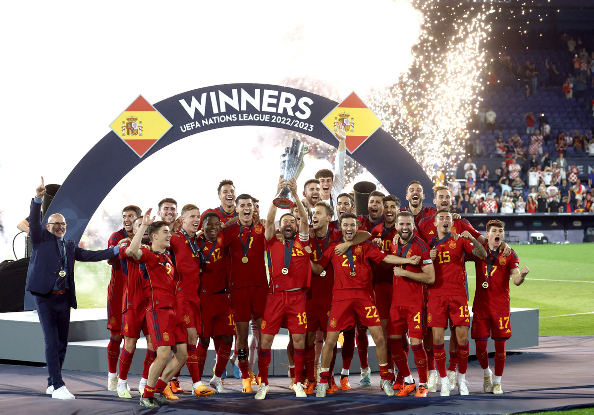 Croatia vs. Spain INTENSE Penalty Shootout in the 2023 UEFA Nations League  Final