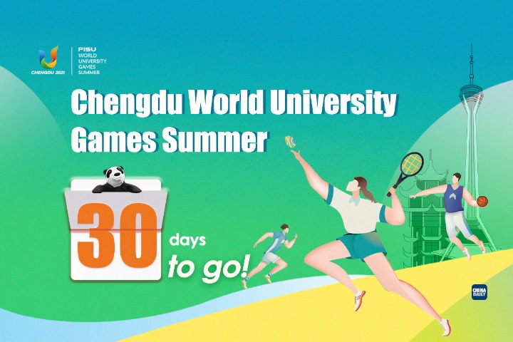 30-day countdown to Chengdu World University Games - Chinadaily.com.cn