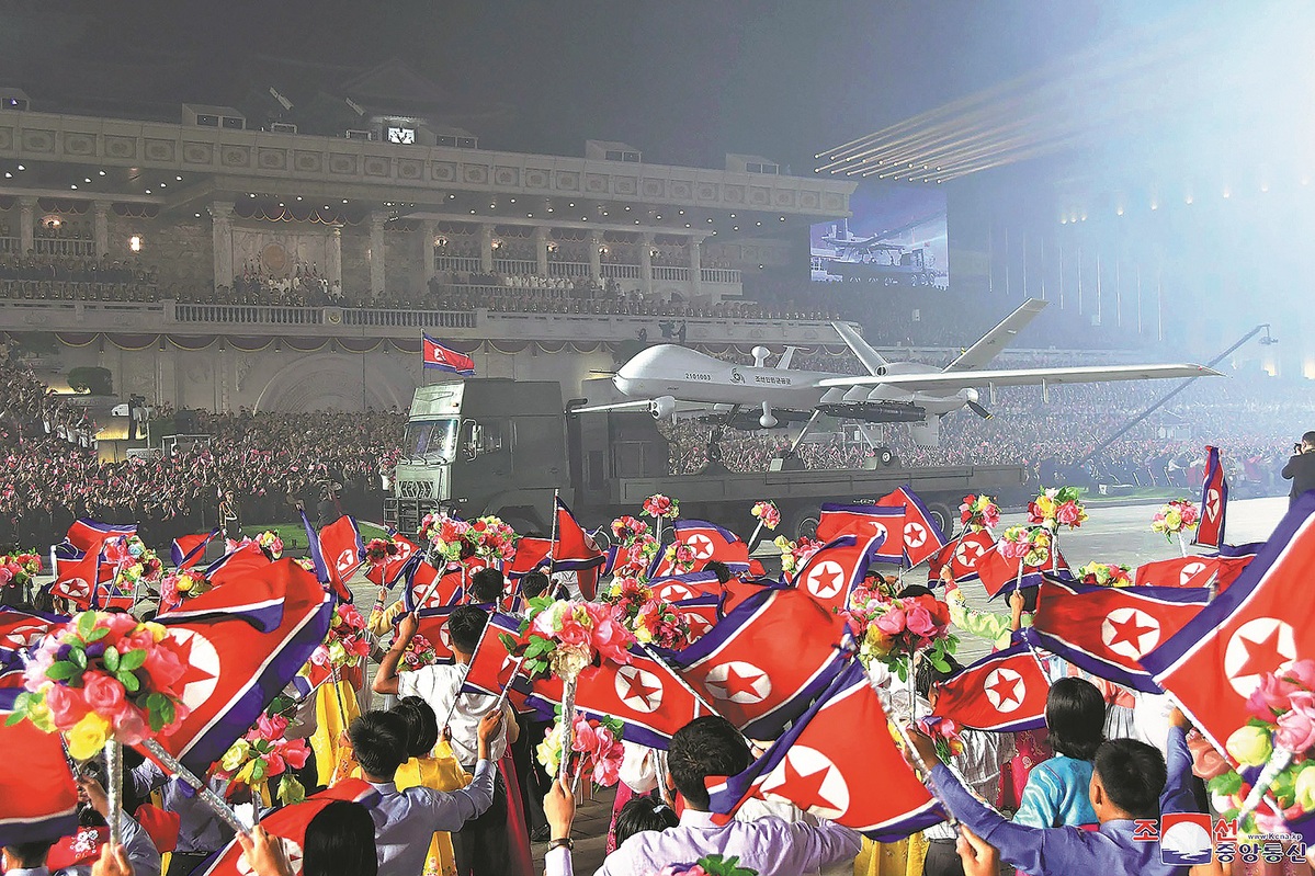 North Koreans forced to celebrate 70th anniversary of 'victory' in