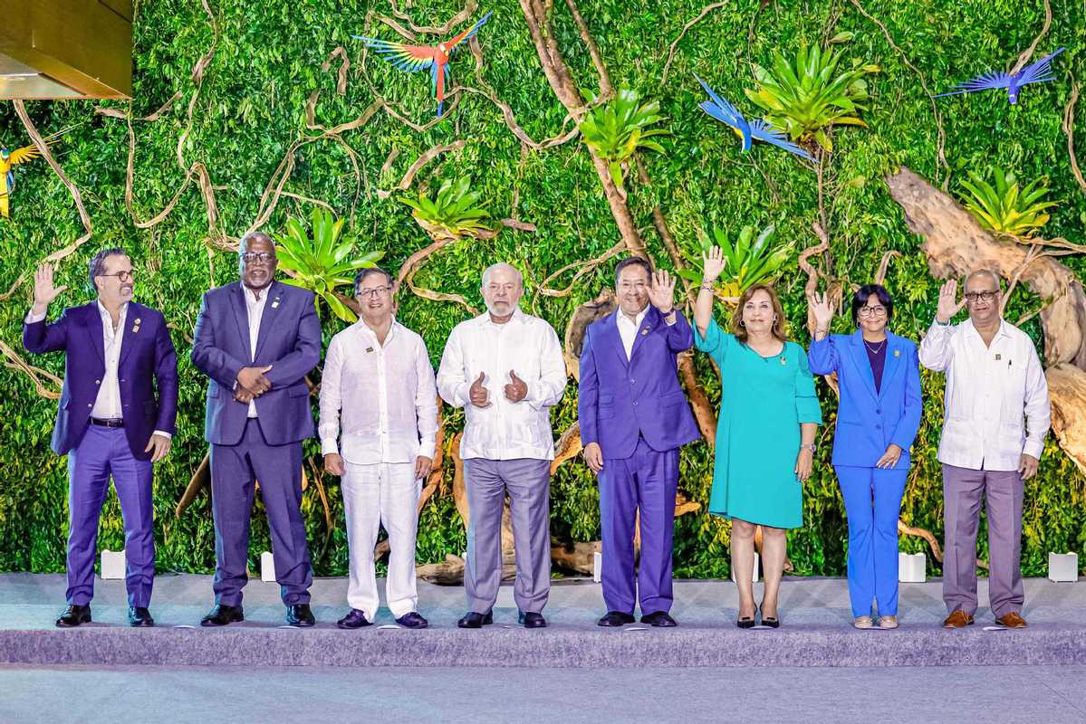 Presidents of eight  countries sign Belém Declaration