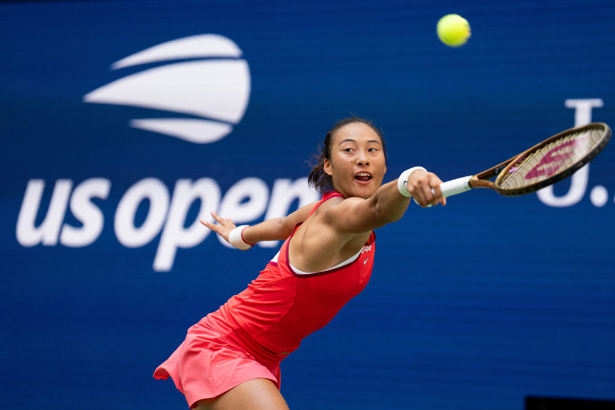 Zheng Qinwen Stopped In US Open Quarterfinals, Wang Xinyu Into Doubles ...