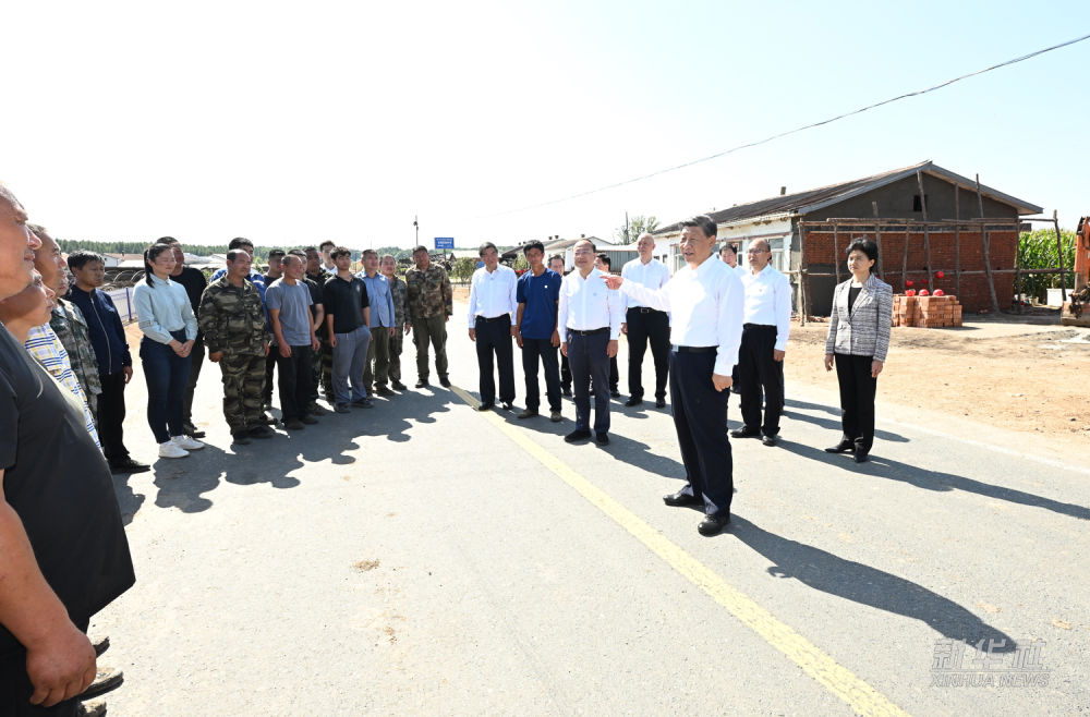 Xi visits flood-affected villagers in NE China's Heilongjiang province ...