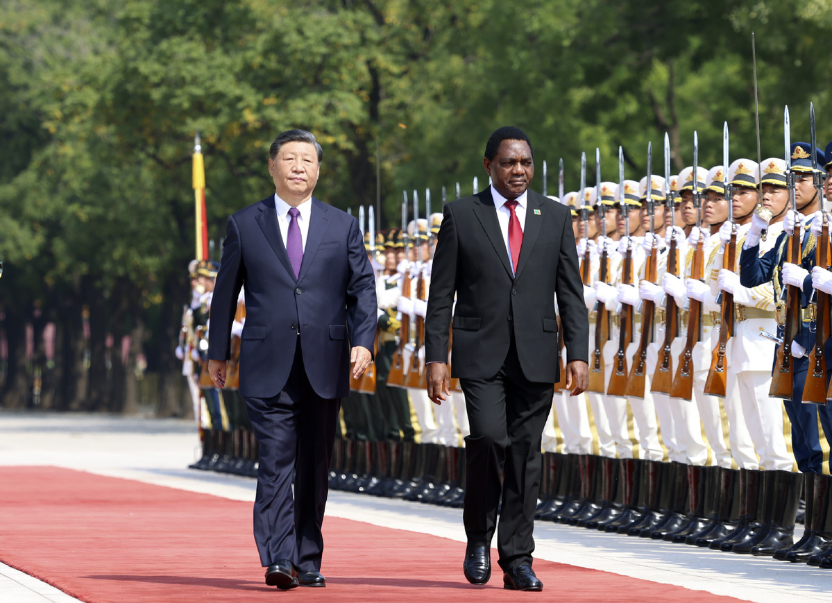 China, Zambia to boost cooperation as ties elevated - Chinadaily.com.cn