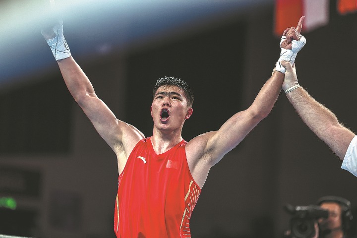 Pugilist rings the changes with Chinese boxing gold - Chinadaily.com.cn