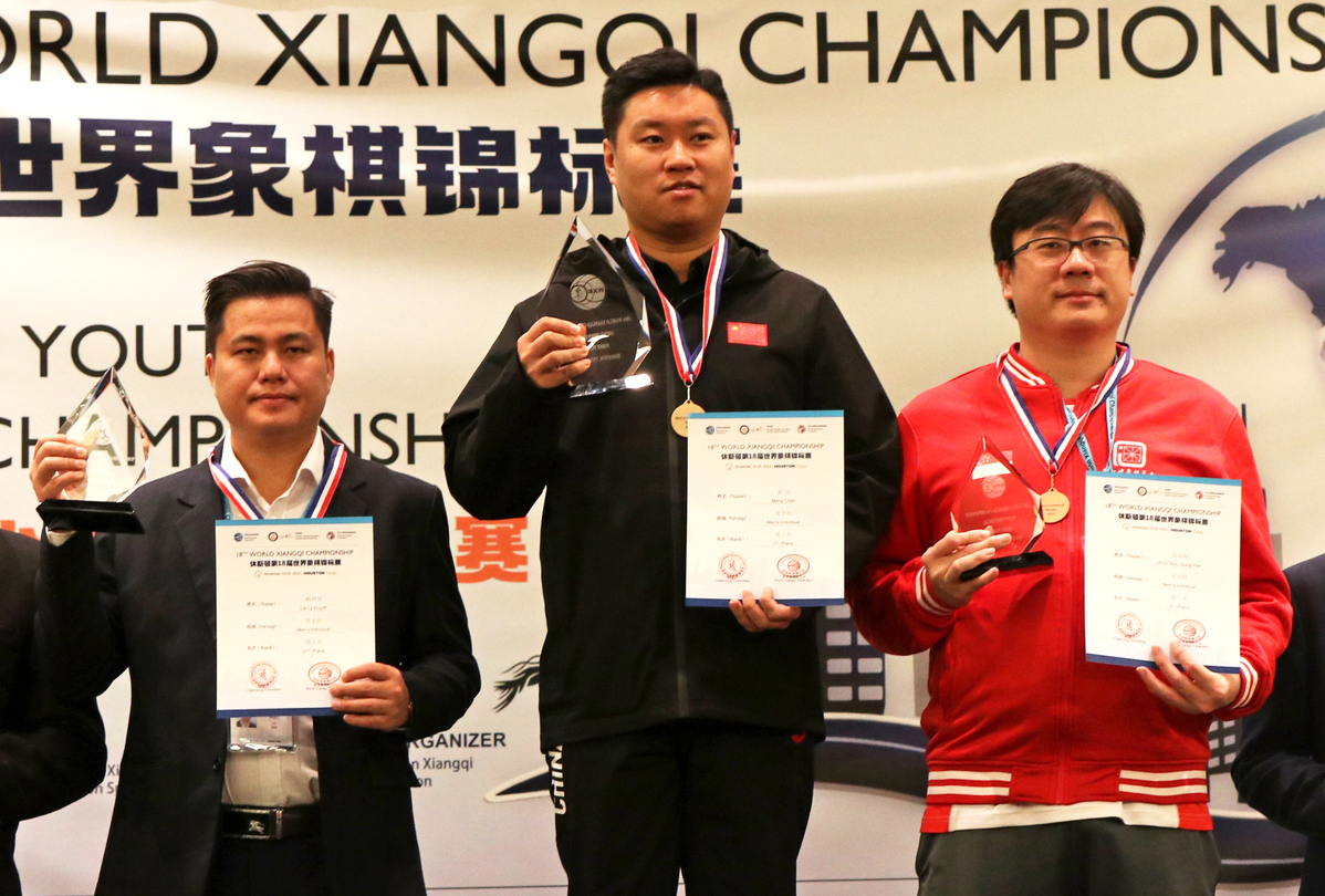 World cup of Chinese chess in Houston Nov 19-25 - Chinadaily.com.cn