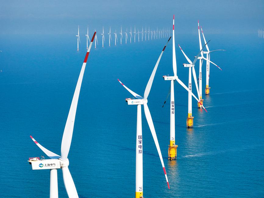 Offshore wind power capacity surges 