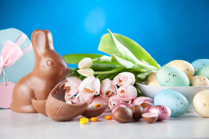 通货膨胀和气候变化推高巧克力价格,美国今年复活节巧克力兔销量“遇冷”(图1)