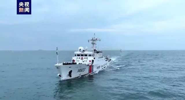 China's coast guard continues to patrol waters off Kinmen to ensure safety