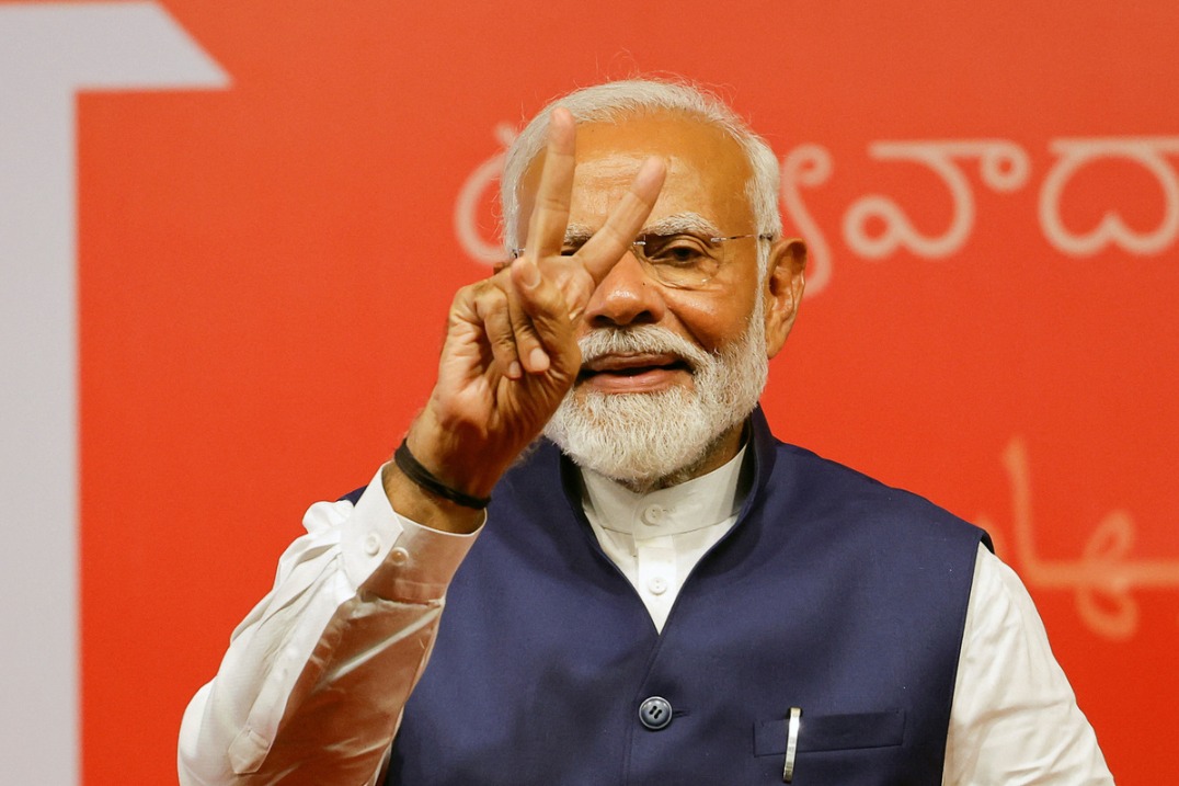 Modi set to secure third term in office