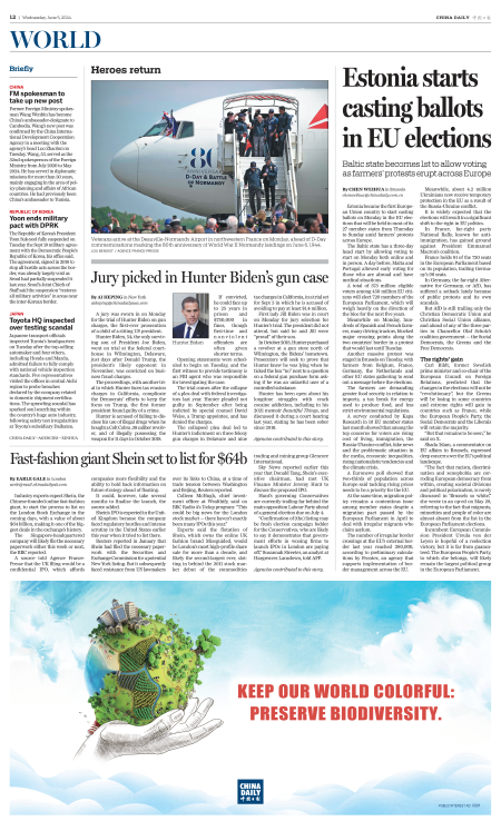 Jury picked in Hunter Biden's gun case - Chinadaily.com.cn