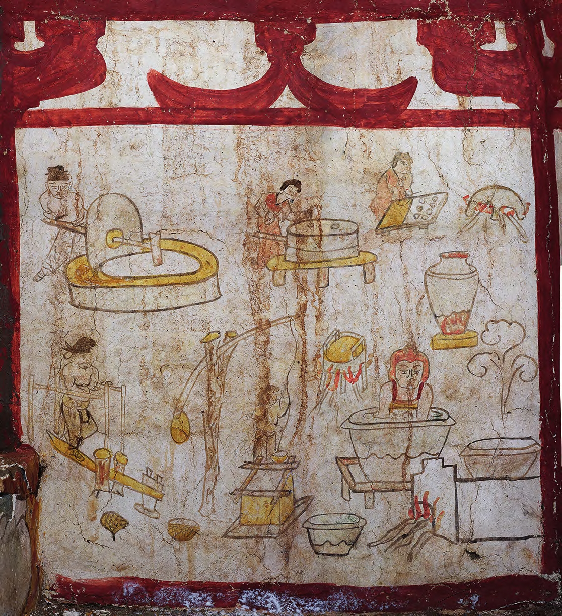 Ancient murals found in another Shanxi tomb - Chinadaily.com.cn