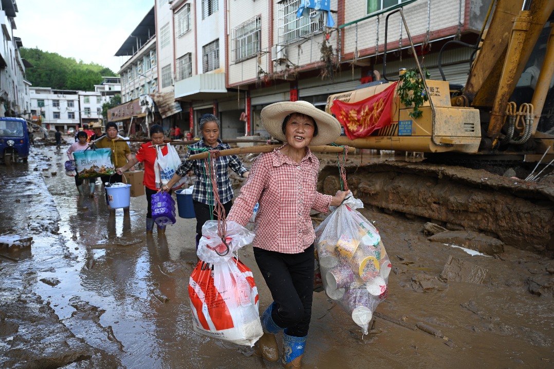 Southern regions working to battle heavy flooding impact - Chinadaily ...