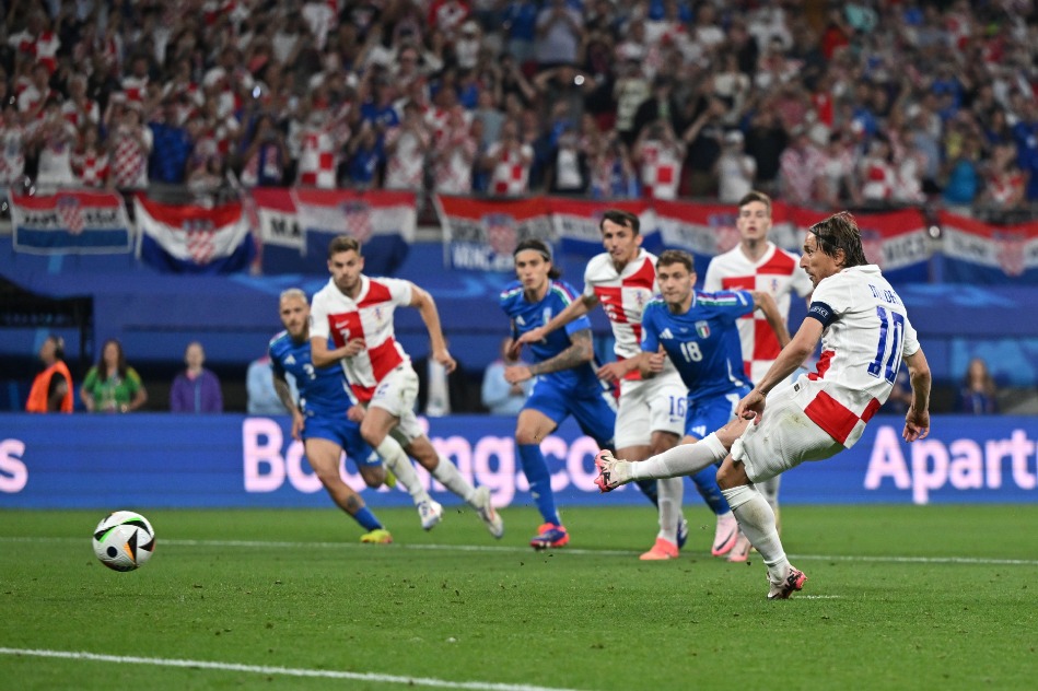 Euro 2024: Italia sorprende a Croacia, España avanza con récord perfecto