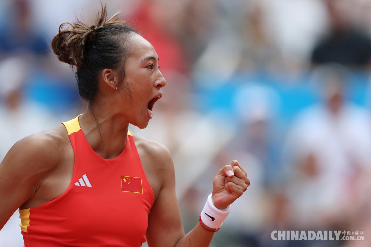 Zheng secures historic tennis gold for China - Chinadaily.com.cn