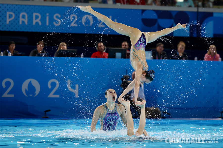 China leads in Olympic artistic swimming - Chinadaily.com.cn