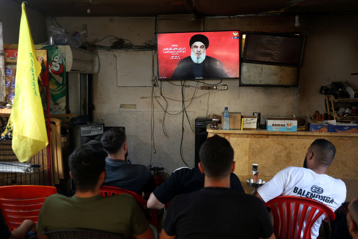 Hezbollah chief says device explosions in Lebanon "declaration of war" -  Chinadaily.com.cn