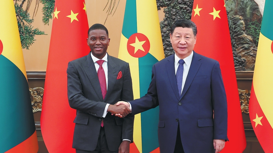 Xi calls for advancing ties with Grenada