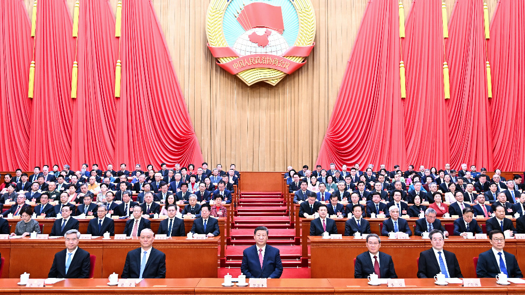 China's top political advisory body holds closing meeting of annual session