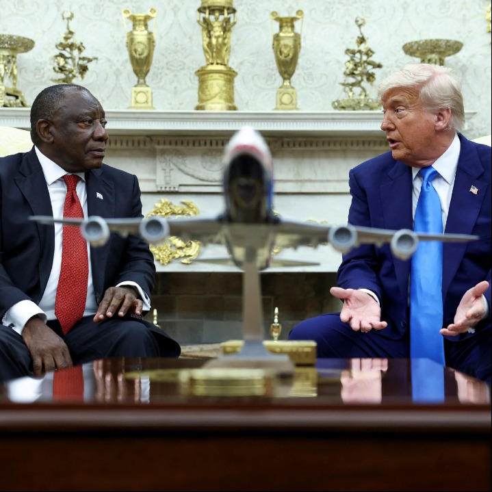 Trump confronts South African president with conspiracy claims - World -  Chinadaily.com.cn