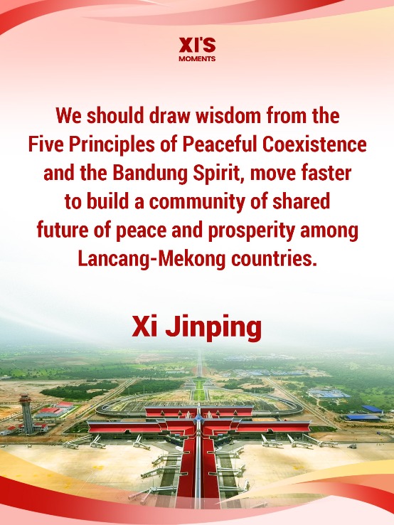 Highlights of Xi's signed article in Cambodian media