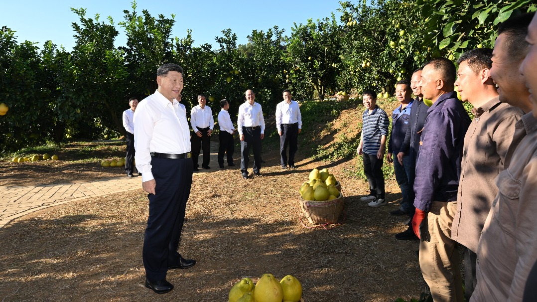 Xi inspects Meizhou in South China's Guangdong 