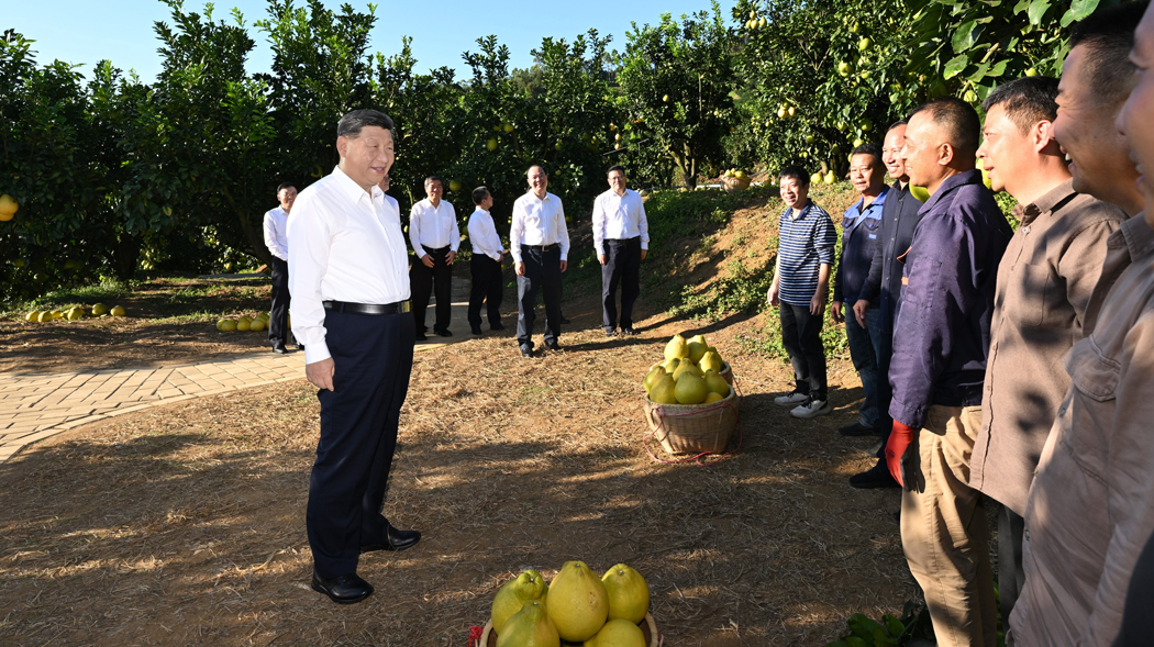 Xi inspects Meizhou in South China's Guangdong 