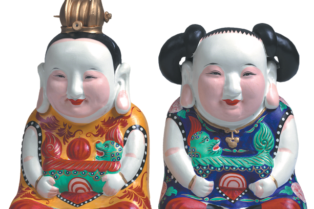 Guarding the gates of auspicious folk traditions