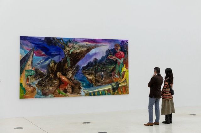 Painting the space between cultures
