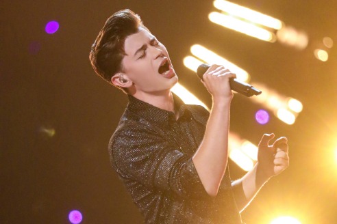 Singer finds his voice on talent show