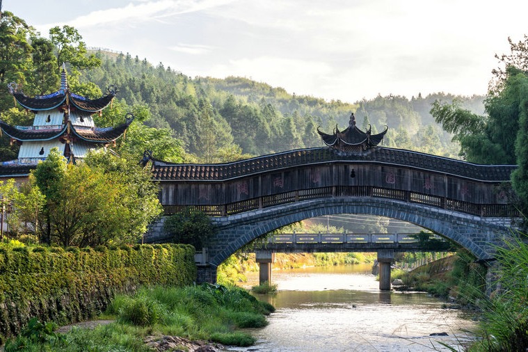 Ancient wooden arch bridges get a new lease of life in Fujian