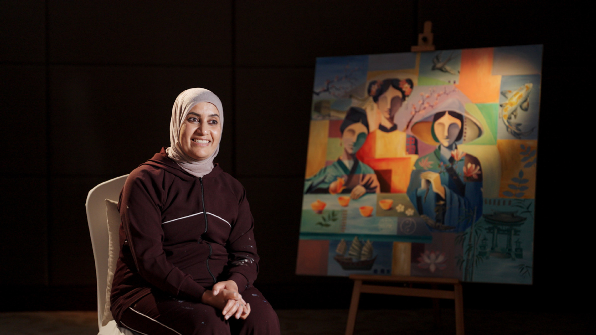 Gallery - Mountains and rivers on canvas: A China-Arab art documentary unveiled - Chinadaily.com.cn - image 2