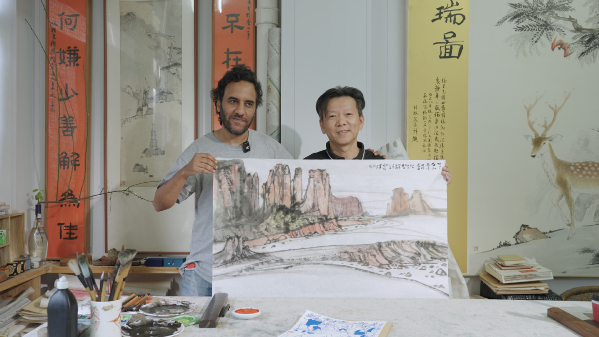 Gallery - Mountains and rivers on canvas: A China-Arab art documentary unveiled - Chinadaily.com.cn - image 4