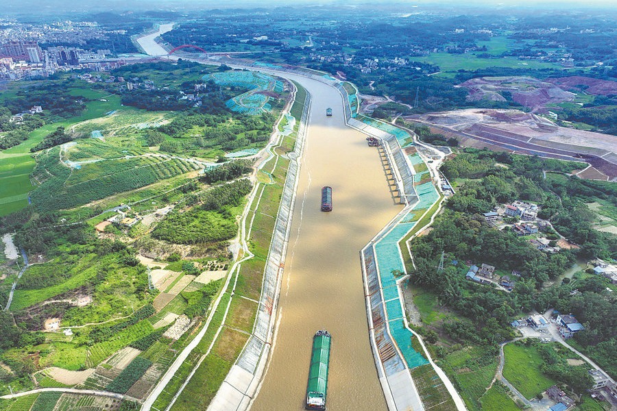 A canal connecting more than water across borders