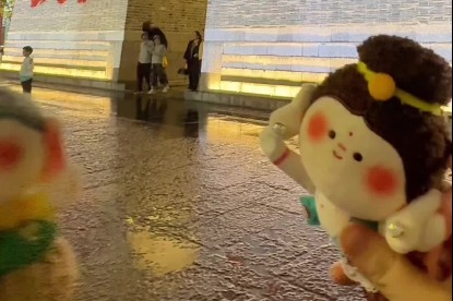 Shanxi's 'Buddha Buddy' goes viral