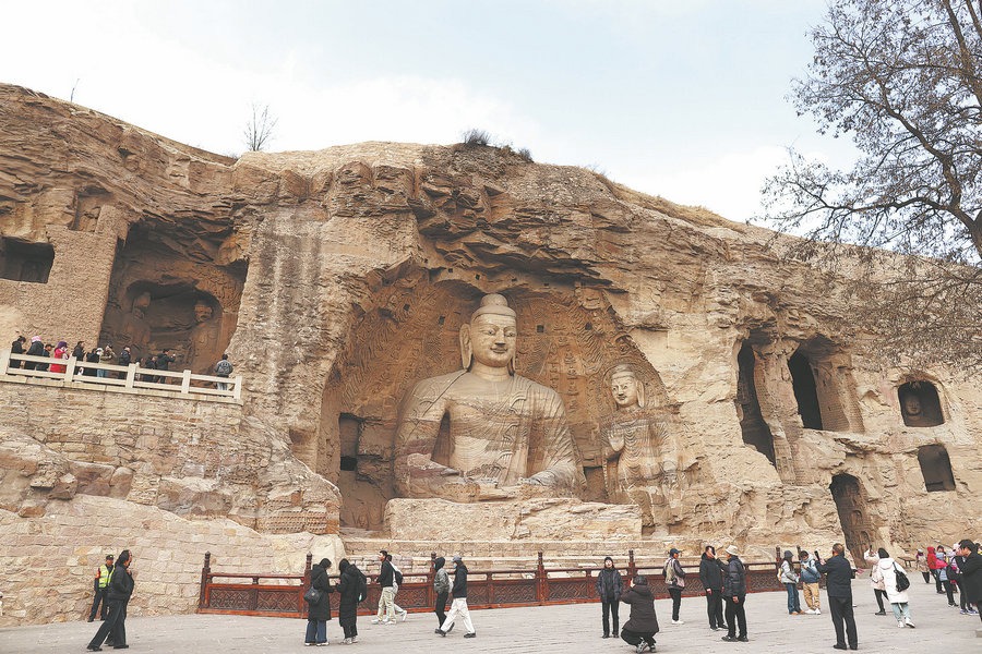 New tech preserves Yungang Grottoes