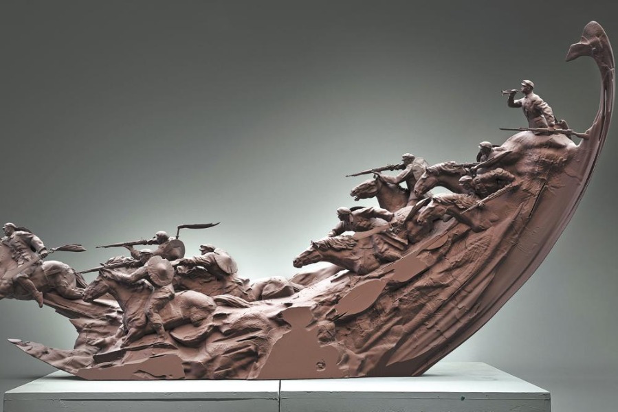Artworks chronicle Long March victory